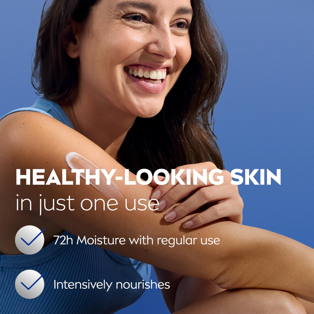 NIVEA Essentially Enriched Body Cream with Hyaluronic Acid, 13.5 Oz