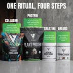 VEDGE Vegan Collagen Powder, Collagen Peptides, Unflavored, 20 Servings