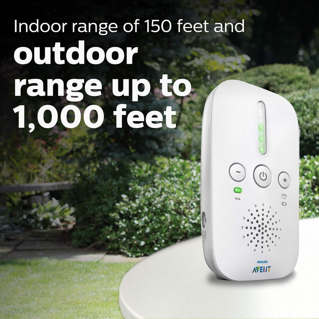 Buy now Philips AVENT Audio Baby Monitor DECT, White, SCD502/10 at indiglob india