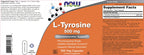 Buy now Now Foods L-Tyrosine 500mg, 300 Capsules - Non GMO - Supports Mental Alertness - 500 mg Caps - Free Form Supplement at indiglob india