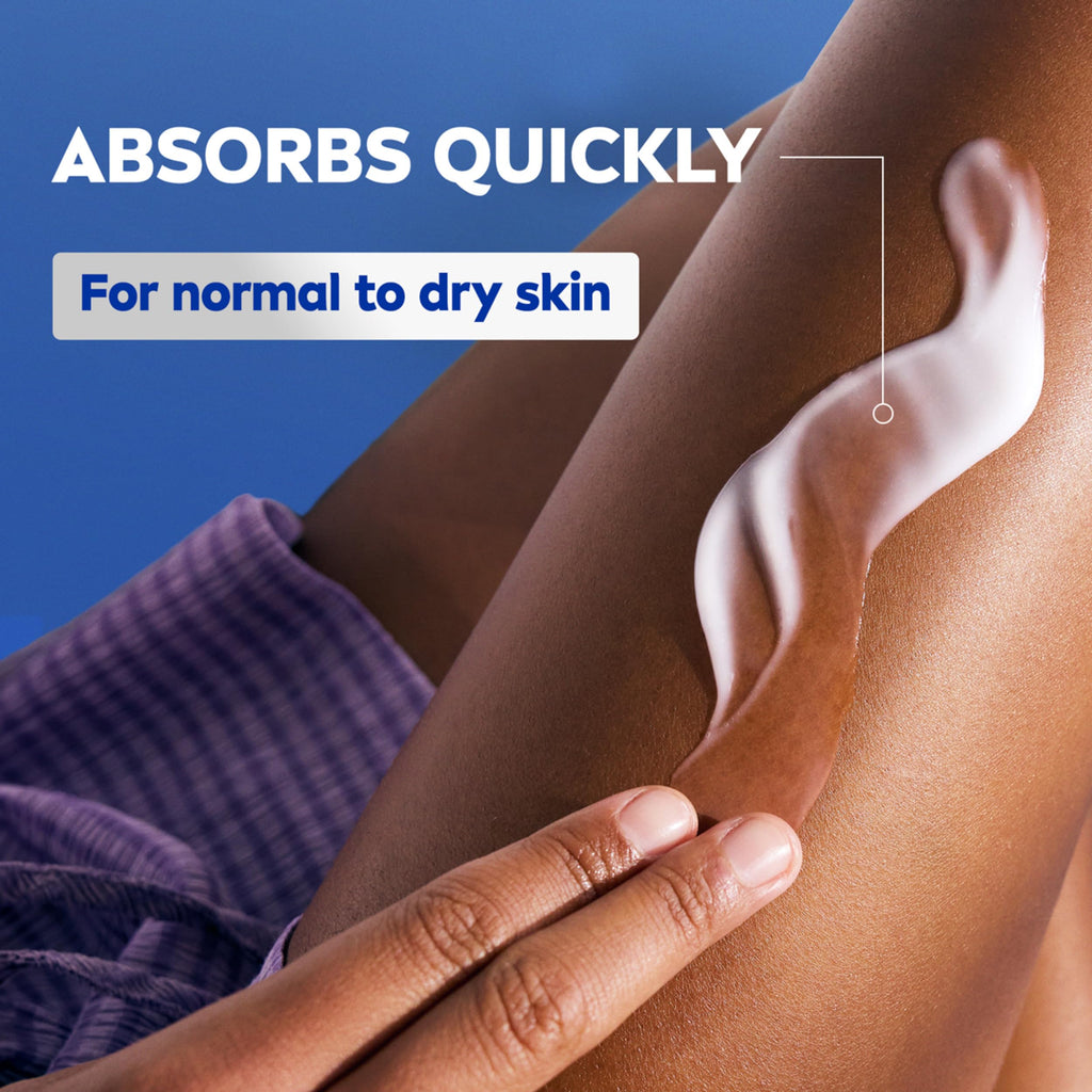 NIVEA Oil Infused Cherry Blossom and Jojoba Oil Body Lotion for Women, Fast-Absorbing and Non-Greasy Cherry Blossom Scented Lotion Moisturizes for 48 Hours, 16.9 Fl Oz Pump Bottle