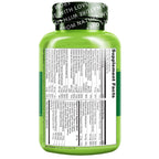 NATURELO Teen Multivitamin - Whole Food Multivitamin for Teenage Boys - Minerals Supplement for Active Kids - with Plant Extracts - Non-GMO - Vegan & Vegetarian - 60 Capsules
