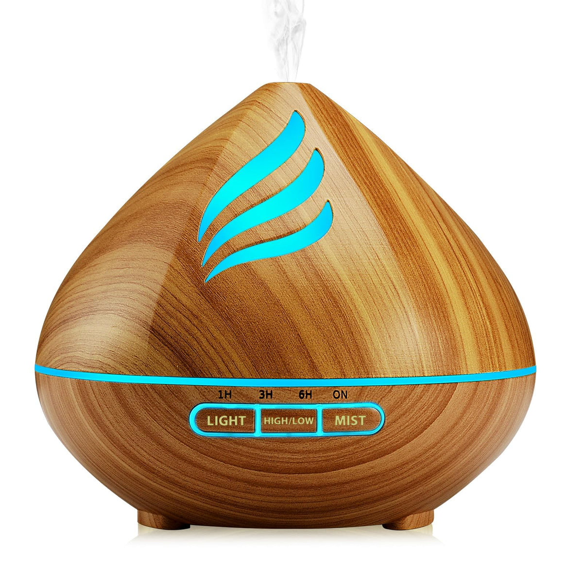 Essential Oil Diffuser 500ML with 14-Color LED Lights
