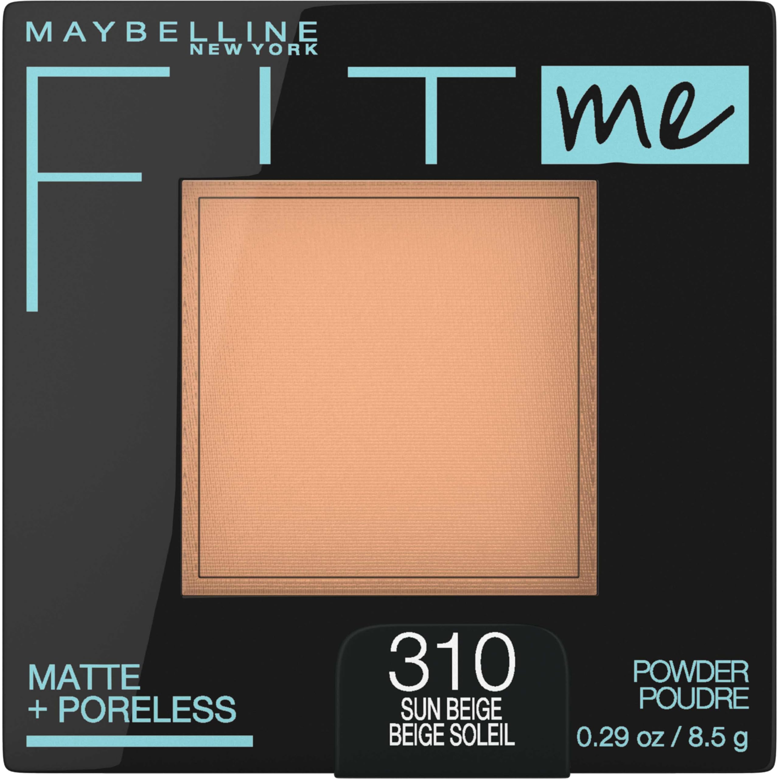 Buy now Maybelline Fit Me Matte + Poreless Pressed Face Powder Makeup & Setting Powder, Sun Beige, 1 Count at indiglob india