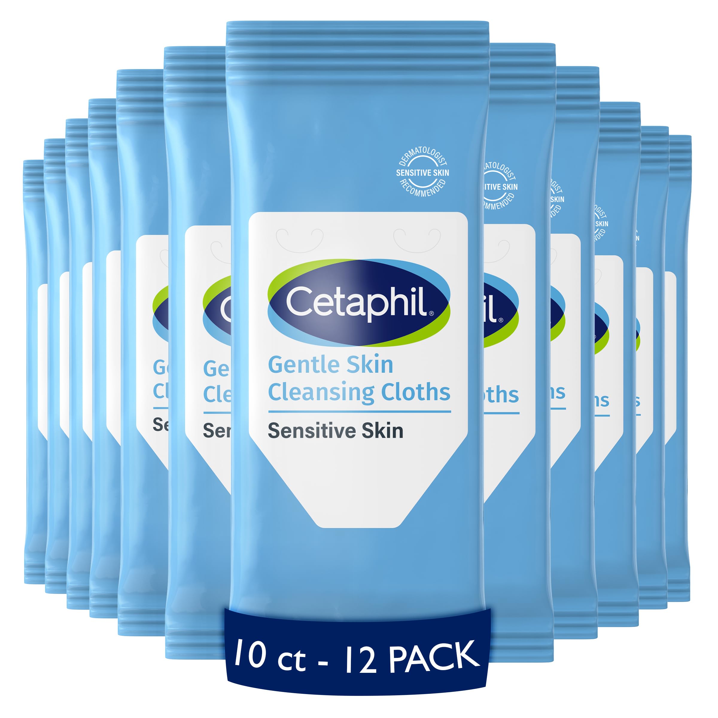 Buy now Cetaphil Gentle Makeup Removing Face Wipes, Daily Cleansing Facial Towelettes Gently Remove Makeup, Fragrance and Alcohol Free, 25 Count at indiglob india