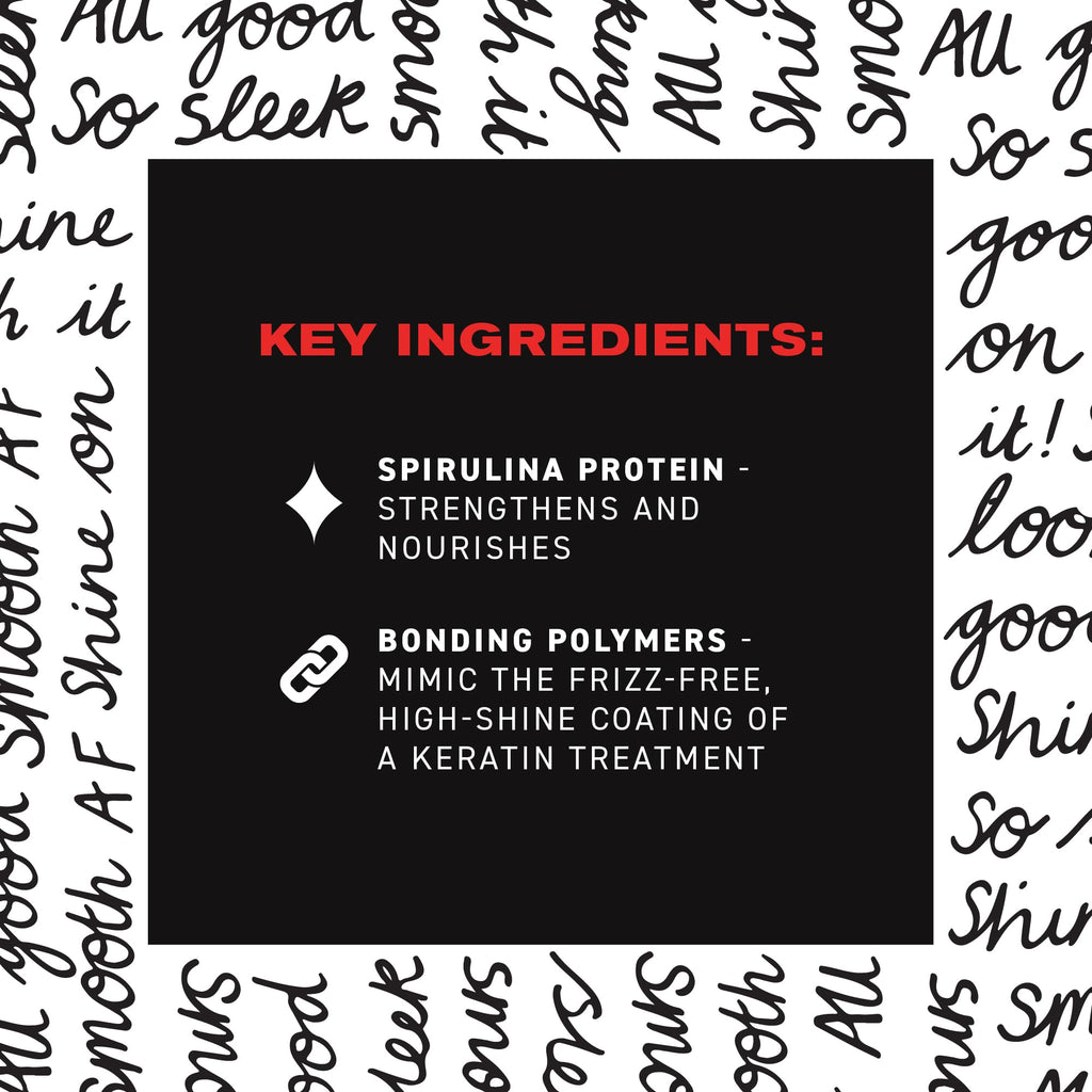 IGK Good Behavior Spirulina Protein Smoothing Spray, Heat Protectant, 5.6Oz | Keratin-Like Treatment, Frizz Control, Sleek Shiny Hair Blowout, Lightweight, 450°F Protection, Vegan + Color-Safe