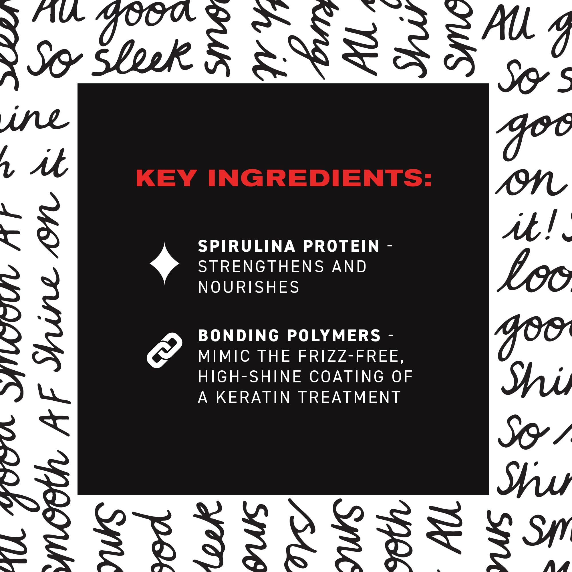 IGK Good Behavior Spirulina Protein Smoothing Spray, Heat Protectant, 5.6Oz | Keratin-Like Treatment, Frizz Control, Sleek Shiny Hair Blowout, Lightweight, 450°F Protection, Vegan + Color-Safe