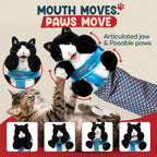 Wearable Cat Toy Wrestling Glove Puppet – Interactive Hand Mitt with Durable Protective Sleeve and Catnip - Play & Enrichment