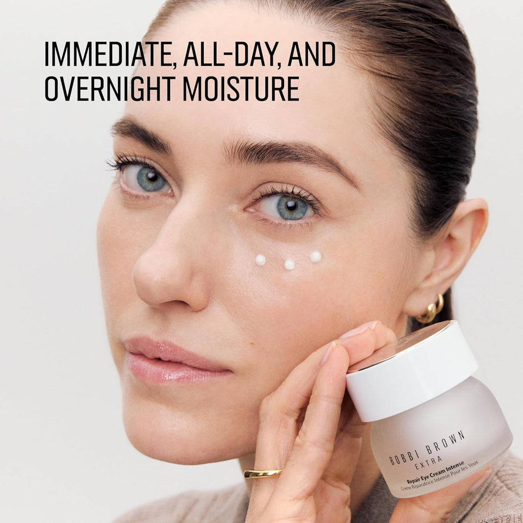Buy now Bobbi Brown Extra Repair Eye Cream Intense | Replenish, Depuff, & Brighten | Under Eye Cream with Argireline Peptide, Hyaluronic Acid, & Glycerin at indiglob india