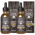 Buy now Viking Revolution Beard Oil with Clary Sage for Men - Natural Blend with Argan and Jojoba Oils for Softening, Strengthening, and Moisturizing at indiglob india