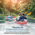 Nature's Wonder Vitamin D3 2000 IU (50mcg), Gluten-Free, 360 Softgels | Potent Bone Health, Immune Function & Calcium Absorption Support for Women & Men, Year Round Daily Wellness, 360 Day Supply