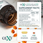 Haka Life GLX3 Green Lipped Mussel Oil Capsules for Joint and Muscle Support | Extra-Strength Omega-3 Green Lipped Mussel Supplement for Comfort, Flexibility & Recovery | Contains ETA, EPA, DHA