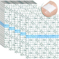 Buy now TrelaCo 50 Pcs Shower Waterproof Patch Transparent Stretch Adhesive Bandage Large Shower Protector Cover Waterproof Dressing Transparent Film Adhesive Bandages, 6 x 8 Inch Default at indiglob india