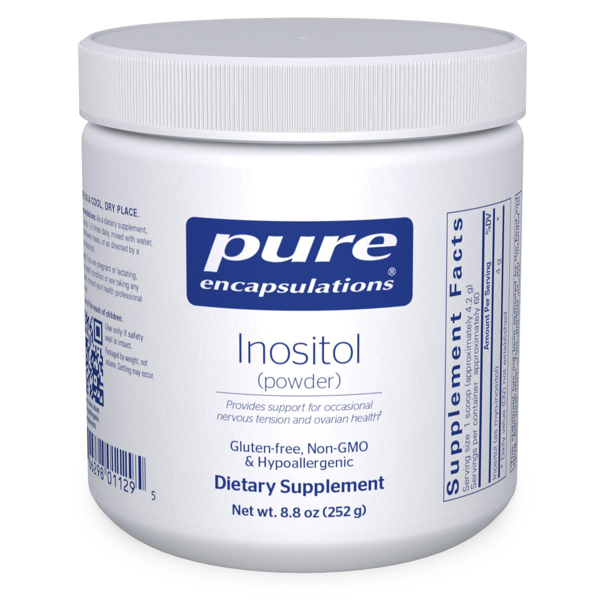 Pure Encapsulations Inositol (Powder), 8.8 Ounces
