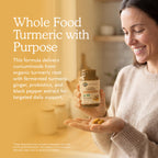 Garden of Life Organics Extra Strength Turmeric Inflammatory Response 60 Tablets-100mg Curcumin (95% Curcuminoids) Black Pepper, Probiotics, Organic Non-GMO Vegan Gluten Free Herbal Supplement