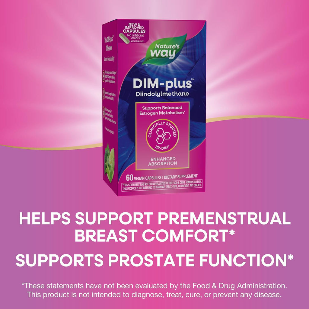 Buy now Nature's Way Dim-Plus Diindolylmethane Vegetarian Capsules, 60-Count at indiglob india