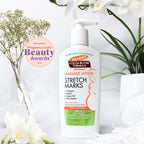 Buy now Palmer's Cocoa Butter Formula Massage Lotion For Stretch Marks, Pregnancy Skin Care, Belly Cream with Collagen, Elastin, Argan OIl and Shea Butter, 8.5 Ounces at indiglob india