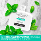 Buy now Neutrogena Scalp Therapy Anti-Dandruff Shampoo for Itchy Scalp, 2.5% salicylic acid with Peppermint Fragrance, 12 fl oz at indiglob india