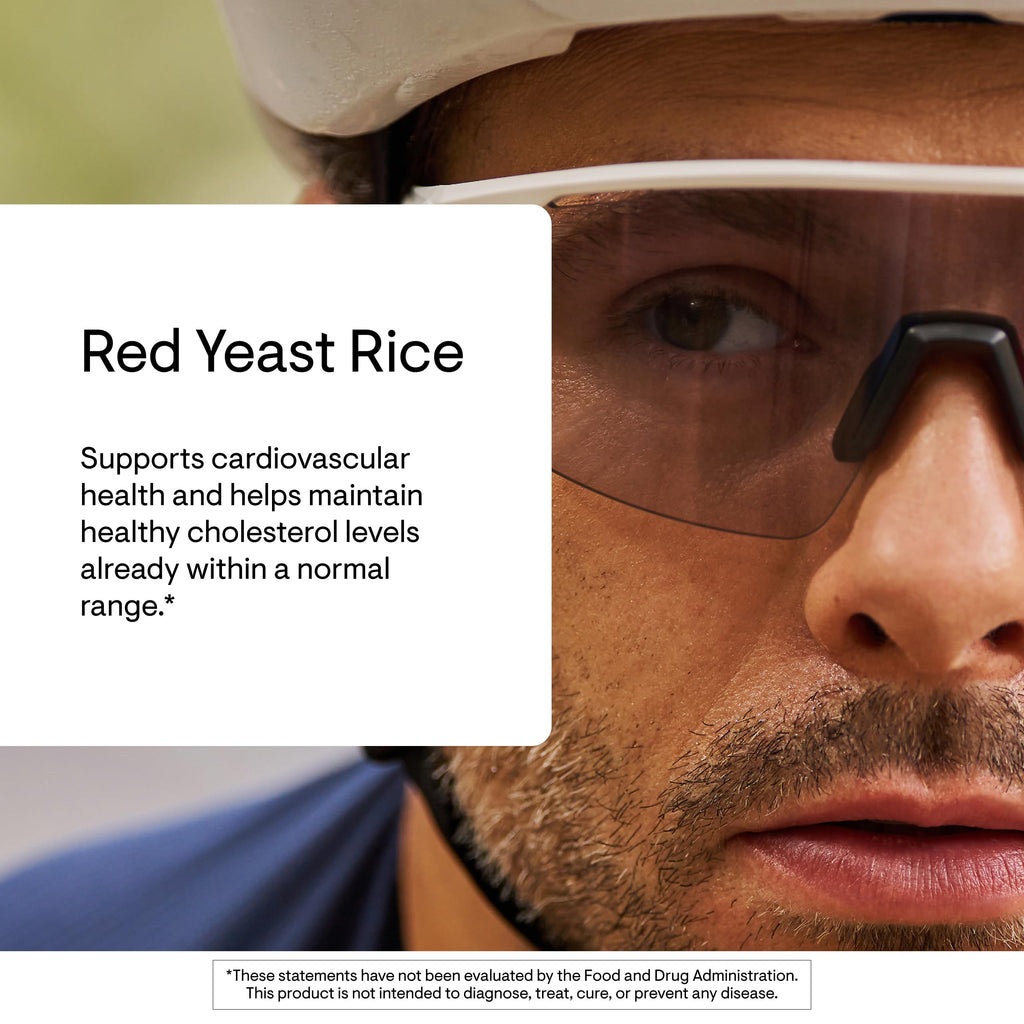 THORNE Red Yeast Rice, 900 mg per Capsule, 120 Capsules | Supports Healthy Cholesterol Levels Already in a Normal Range & Heart Health*, Gluten & Dairy-Free, Third-Party Certified