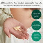 Needed. Multivitamin for Prenatal, Prenatal Multi Essentials Capsule | Pregnancy, Breastfeeding, Postpartum, Expertly-Formulated & Third-Party Tested, Citrus Scent Insert, 30-Day Supply