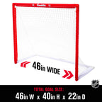 Franklin Sports Hockey Goal, Ball, and Stick Set - NHL