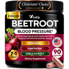 Beet Root Gummies – Beetroot Gummies with CoQ10, Grape Seed, Vitamin C, B12 & B3 – Beets Gummies for Circulation, Energy & Immune Support – 60 Beets Chews – Pack of 3