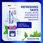 Sensodyne Clinical Repair Whiten & Shine Toothpaste, 3.4 oz (3 Pack)