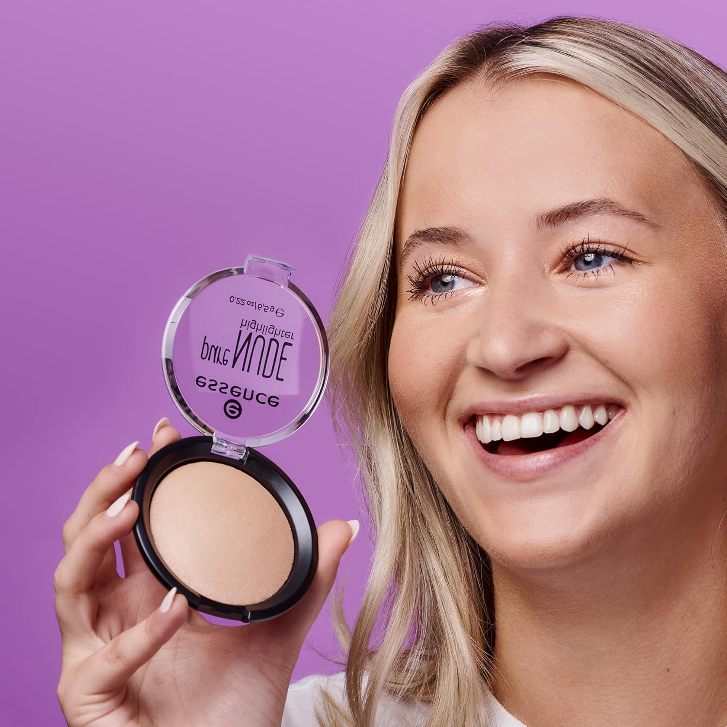 Buy now essence | Pure NUDE Highlighter, 10 Be My Highlight | Natural and Subtle Glow | Vegan & Cruelty Free | - Beige at indiglob india