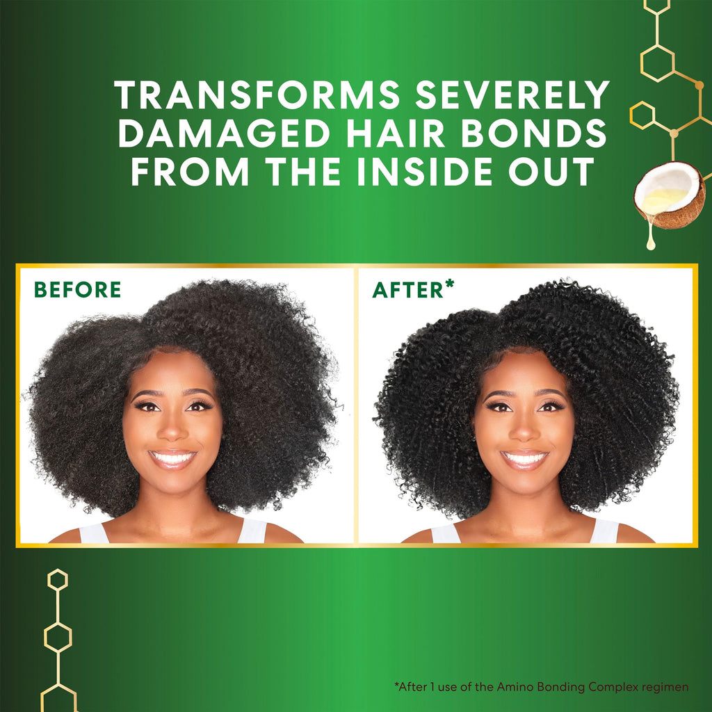 Palmer's Amino Bonding Hair Mask, Intense Conditioning Masque (2.1oz) | Heat Protectant with Multi-Action Natural Bond Technology, Anti Frizz, Adds Shine, Protects Hair Growth, All Hair Types