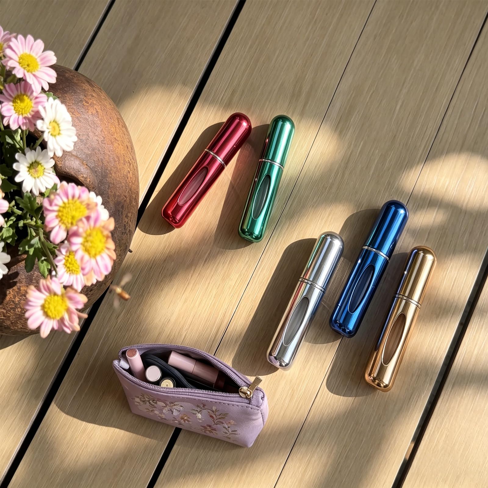 16 PCS Mini Perfume Travel Refillable Bottle, Perfume Atomizer-2 Pacakge