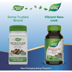 Buy now Natureâ€™s Way Devil's Claw Root, Traditional Joint Support*, 960 mg per 2-Capsule Serving, Gluten-Free, Non-GMO Project Verified, 100 Vegan Capsules (Packaging May Vary) at indiglob india