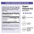 NatureWise Vitamin K2 600mcg Supplement with MK-7 100mcg & MK-4 500mcg - Enhanced Bioavailable Formula - K Complex for Bone and Heart Health - Vegan, Gluten Free, Non-GMO -90 Softgels[3-Month Supply]