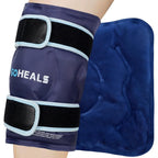 Buy now Knee Ice Pack Wrap,Ice Pack for Knee, Reusable Hot Cold Therapy Pack for Injury,Gel Bag Freezer Cold Pack Compress Heating Pad Leg Brace Pain Relief for Arthritis,Meniscus Tear-Soft Plush at indiglob india