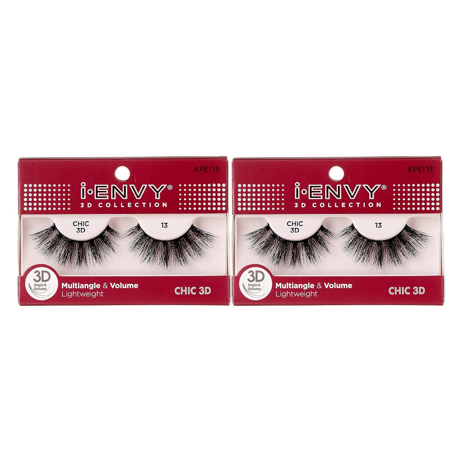 Buy now i-Envy 3D Glam Collection Multi-angle & Volume (2 PACK, KPEI14) 1 Count (Pack of 2) KPEI13 at indiglob india