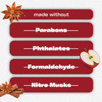 Glade PlugIns Scented Oil 2 Refills, Air Freshener, Warm Apple & Spices, 1.34 fl oz, Pack of 2