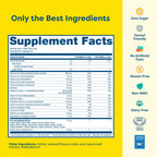 HIYA Kids Daily Multivitamin Powder, 15+ Vitamins & Minerals, 20 Sticks