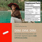 Sunergetic Premium DIM Supplement – 150mg diindolylmethane, Broccoli, Calcium D-Glucarate & Bioperine for Men & Women – DIM Complex for Menopause Support & Balance - 60 Capsules
