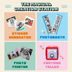 Stickerbox AI Voice-Powered Mini Sticker Maker for Kids