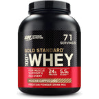 Buy now Optimum Nutrition Gold Standard 100% Whey Protein Powder, Banana Cream, 5 Pound (Packaging May Vary) at indiglob india