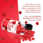 Tart Cherry Gummies with Celery Seed Extract - Advanced Uric Acid Cleanse for Immediate Relief | Joint Relief & Recovery | Powerful Antioxidant with Joint Support - 60 Gummies
