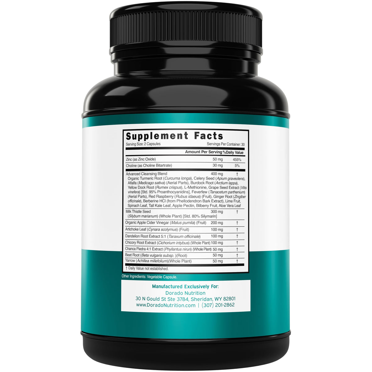 Liver Cleanse Detox & Repair 27 in 1 Formula - Milk Thistle, Dandelion Root, Turmeric, Artichoke Extract & More - Liver Detox Support Supplement - 3rd Party Tested, Vegan Safe & USA Made (60 Count)