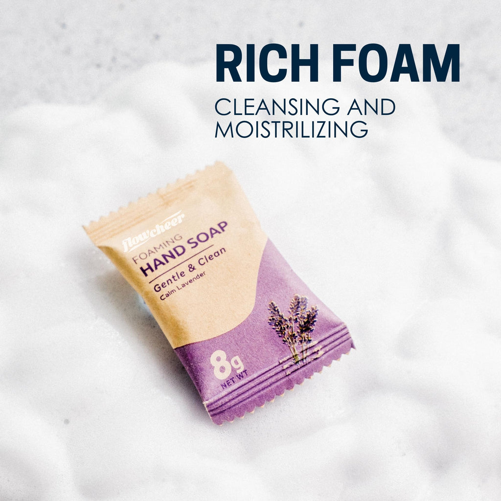 Flowcheer Foaming Hand Soap refill pack, features rich foam for cleansing and moisturizing. 100% genuine product.