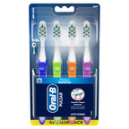 Buy now Oral-B Toothbrush, Vibrating Plaque Remover Pulsar, Vibrating Battery Toothbrush, Soft, 4 Count at indiglob india