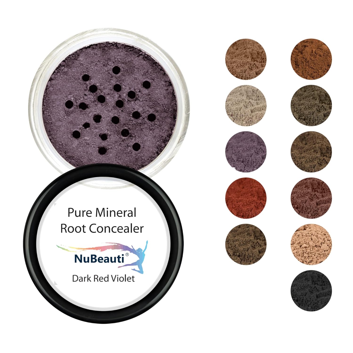 Buy now Hair Root Touch Up Powder - Darkest Brown - 11 True-to-Nature Root Concealer Shades - Longer-Lasting, Easy Hairline Shading with Clean Ingredients - With Brush Dark Red Violet Without Brush at indiglob india