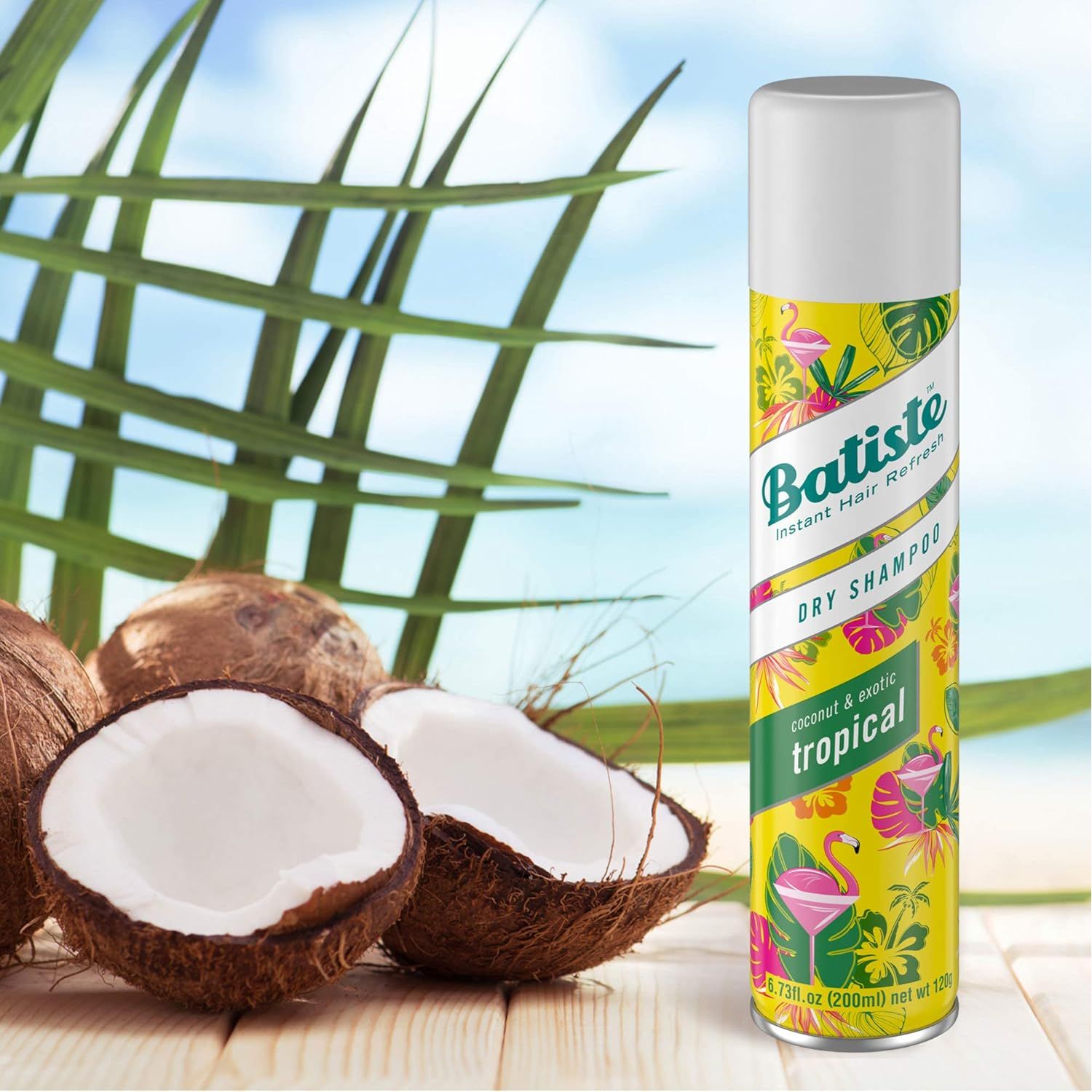 Buy now Batiste Dry Shampoo, Tropical Fragrance, 6.73 fl. oz. (Pack of 3) at indiglob india