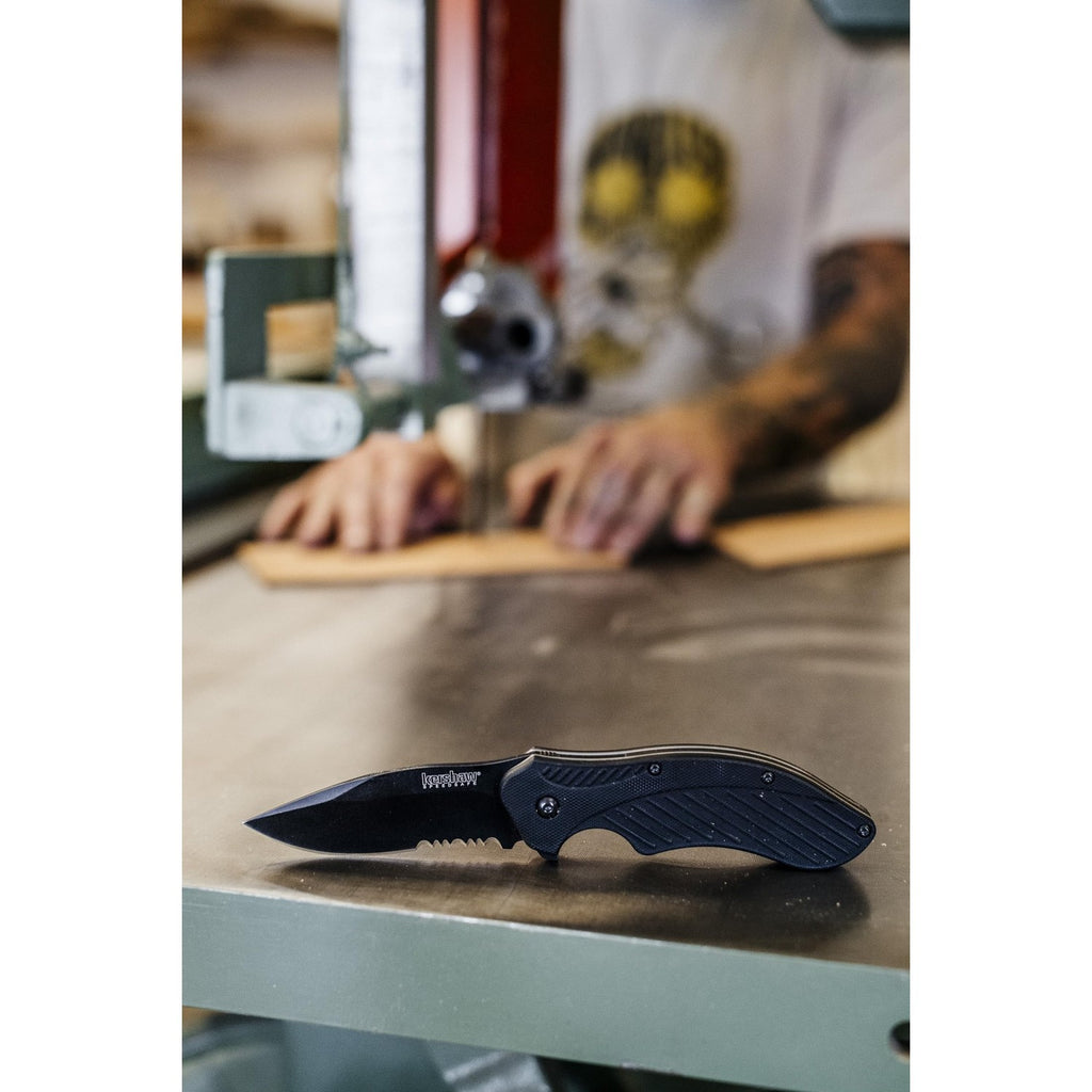 Kershaw Clash Pocket Knife, Black