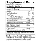 Olly Gummy Active Immunity+Elderberry, 45 Gummies (1 Pack), Berry Flavor