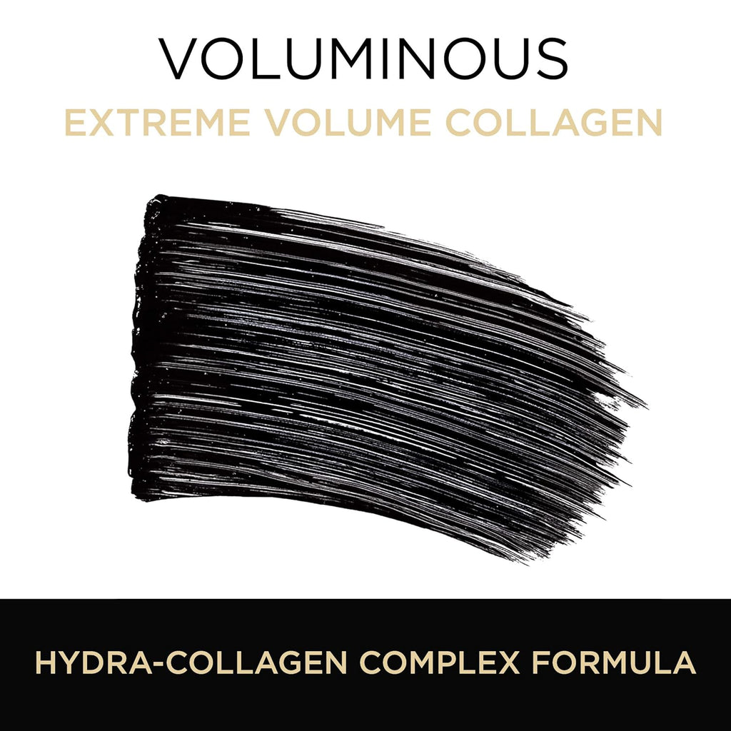 Buy now Lâ€™OrÃ©al Paris Voluminous Extra-Volume Collagen Waterproof Mascara, Blackest Black, 0.34 Ounces at indiglob india