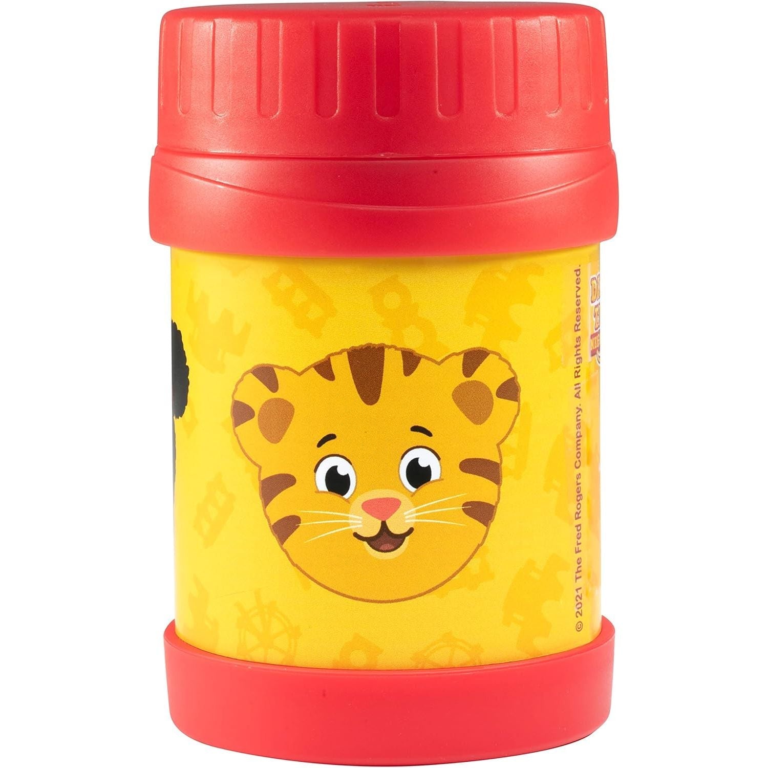 Buy now Daniel Tiger's Neighborhood Stainless Steel 13 oz Food Jar for Kids, Red -Double Wall Insulated, Leak-Proof thermos Jar Keeps Liquids & Food Hot or Cold for Hours-Fits Inside All Lunch Boxes & Bags Red at indiglob india