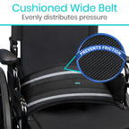 Vive Wheelchair Seatbelt - Safety Belt for the Elderly - Harness for Adults